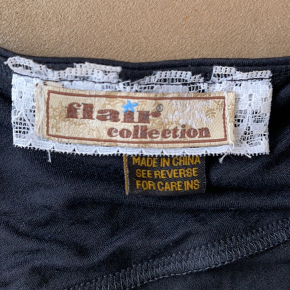 FLAIR COLLECTION black tunic/dress - Picture 3 of 7